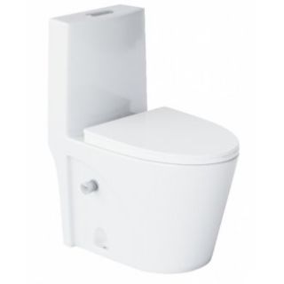 Унитаз-моноблок Laguraty 2100 AC с функцией биде и смесителем белый